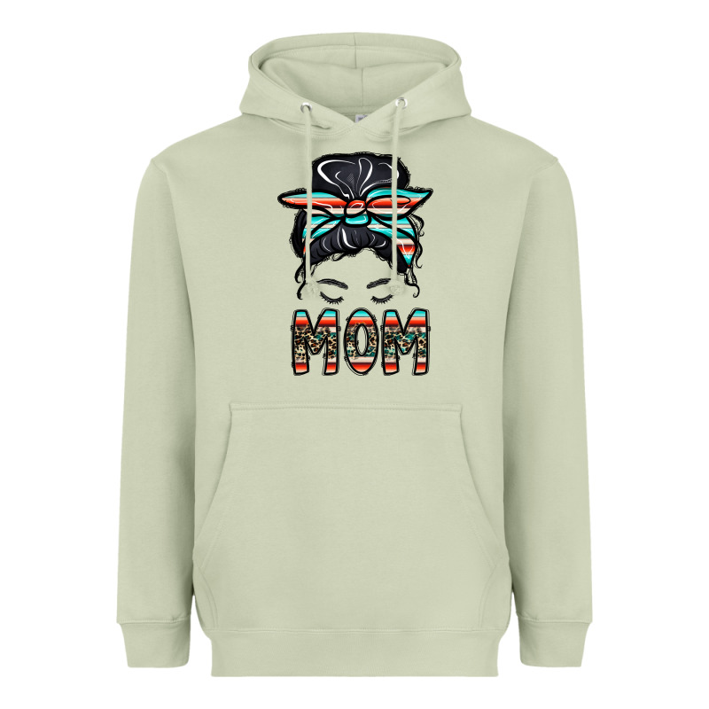 Mom Heavyweight Hoodie by CowhideDigitalArt | Teevron