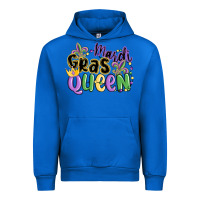 Cobalt mardi gras queen Urban Hoodie - MaliasSmallBusiness