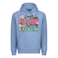 Colony Blue no bitchin in my kitchin Premium Hoodie - MaliasSmallBusiness