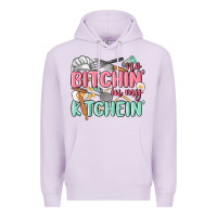 Lilac no bitchin in my kitchin Premium Hoodie - MaliasSmallBusiness