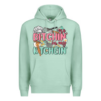 Seafoam no bitchin in my kitchin Premium Hoodie - MaliasSmallBusiness