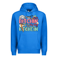 True Royal no bitchin in my kitchin Premium Hoodie - MaliasSmallBusiness