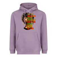 Lavender juneteenth 1885 because my ancestors weren't free in 1776 black woman Heavyweight Hoodie - HRA Design Shop
