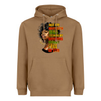 Toasted Coconut juneteenth 1885 because my ancestors weren't free in 1776 black woman Heavyweight Hoodie - HRA Design Shop