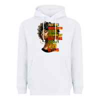 White juneteenth 1885 because my ancestors weren't free in 1776 black woman Heavyweight Hoodie - HRA Design Shop