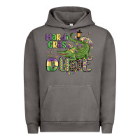 Pigment Tornado mardi gras dude alligator Urban Hoodie - MaliasSmallBusiness