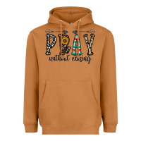 Meerkat pray whithout crasing Heavyweight Hoodie - CowhideDigitalArt