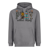 Storm pray whithout crasing Heavyweight Hoodie - CowhideDigitalArt