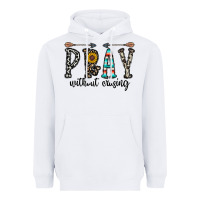 White pray whithout crasing Heavyweight Hoodie - CowhideDigitalArt