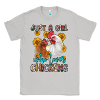 Moon Dust just a girl who loves chickens Classic Tee - Zillion Design Studio