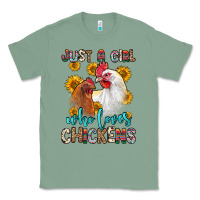 Just A Girl Who Loves Chickens Classic Tee | Teevron