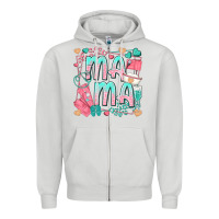 Dove Grey mama nurse Zipper Hoodie - texasbilliewilder