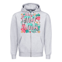 Heather Grey mama nurse Zipper Hoodie - texasbilliewilder
