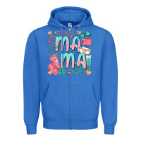 True Royal mama nurse Zipper Hoodie - texasbilliewilder