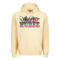 Pina Colada nurse with race and  equipment Premium Hoodie - AdoDesignShop