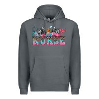 Rock nurse with race and  equipment Premium Hoodie - AdoDesignShop