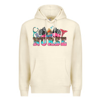 Sandshell nurse with race and  equipment Premium Hoodie - AdoDesignShop