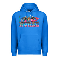 True Royal nurse with race and  equipment Premium Hoodie - AdoDesignShop