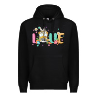 Black love school bus Premium Hoodie - MaliasSmallBusiness