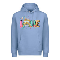 Colony Blue love school bus Premium Hoodie - MaliasSmallBusiness