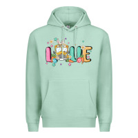 Seafoam love school bus Premium Hoodie - MaliasSmallBusiness