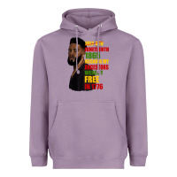Juneteenth 1885 Because My Ancestors Weren't Free In 1776 Black Man Heavyweight Hoodie | Teevron