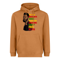 Meerkat juneteenth 1885 because my ancestors weren't free in 1776 black man Heavyweight Hoodie - HRA Design Shop