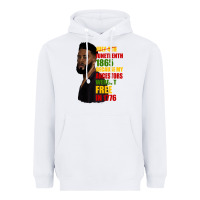 White juneteenth 1885 because my ancestors weren't free in 1776 black man Heavyweight Hoodie - HRA Design Shop