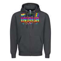 Smoke i am enough Zipper Hoodie - Zillion Design Studio