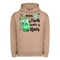 Pigment Burro even ırısh needs a beer Urban Hoodie - MaliasSmallBusiness