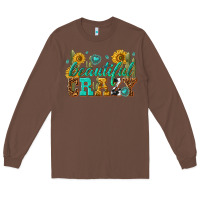 Chestnut beautiful crazy Long Sleeve Tee - texasbilliewilder