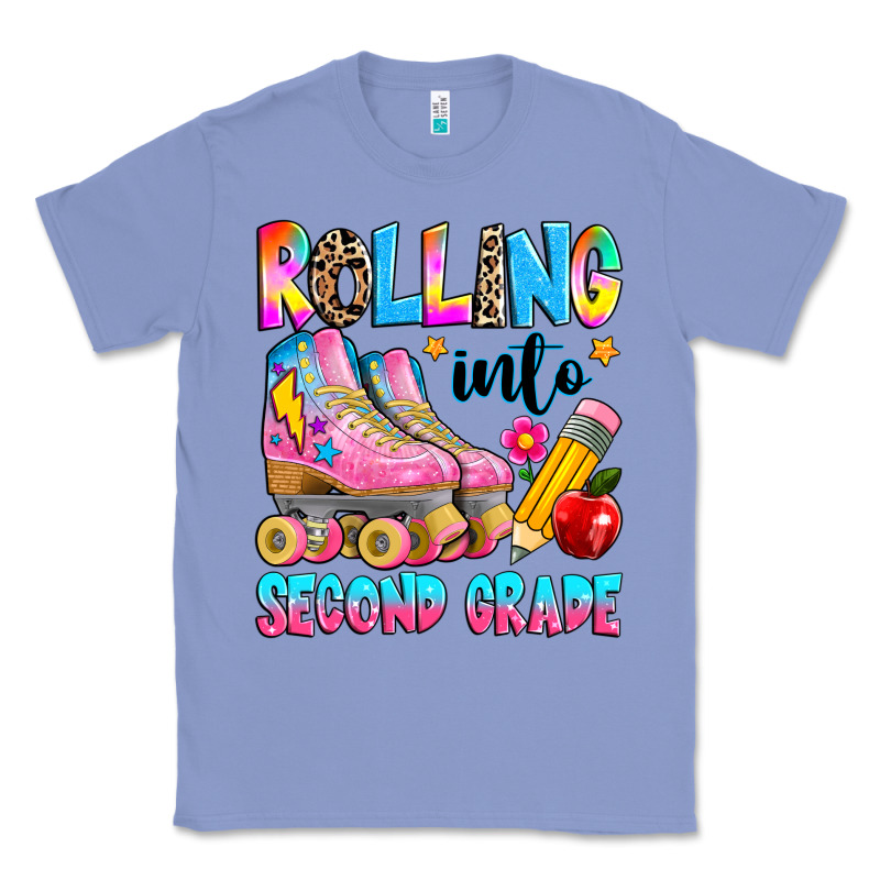Rolling Into Second Grade Classic Tee by texasbilliewilder | Teevron