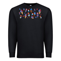 Black usa ice cream and popsicles Premium Sweatshirt - AdoDesignShop