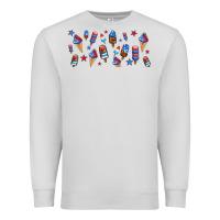 Dove Grey usa ice cream and popsicles Premium Sweatshirt - AdoDesignShop