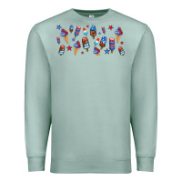 Seafoam usa ice cream and popsicles Premium Sweatshirt - AdoDesignShop