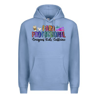 Colony Blue paraprofessional Premium Hoodie - MaliasSmallBusiness