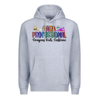 Heather Grey paraprofessional Premium Hoodie - MaliasSmallBusiness