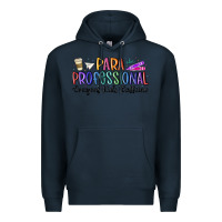 Navy paraprofessional Premium Hoodie - MaliasSmallBusiness