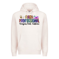 Pale Pink paraprofessional Premium Hoodie - MaliasSmallBusiness