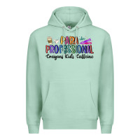 Seafoam paraprofessional Premium Hoodie - MaliasSmallBusiness