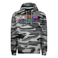 Slate Camo paraprofessional Premium Hoodie - MaliasSmallBusiness