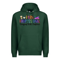 Sports Green paraprofessional Premium Hoodie - MaliasSmallBusiness