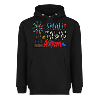 Black small town autism Heavyweight Hoodie - CowhideDigitalArt