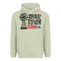 Matcha small town autism Heavyweight Hoodie - CowhideDigitalArt