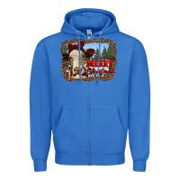 True Royal merry christmas heifer cow with farm Zipper Hoodie - RanaPortraitStore