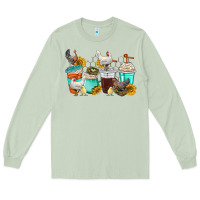 Matcha chicken coffee cups Long Sleeve Tee - texasbilliewilder