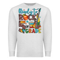 Oatmeal Heather ready to rock 5th grade Premium Sweatshirt - JahusDesignShop