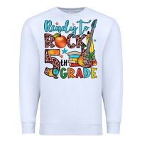 White ready to rock 5th grade Premium Sweatshirt - JahusDesignShop