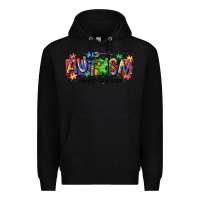 Black autism awtizuhm noun Premium Hoodie - MaliasSmallBusiness