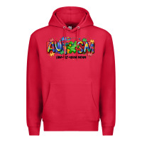 Cardinal autism awtizuhm noun Premium Hoodie - MaliasSmallBusiness